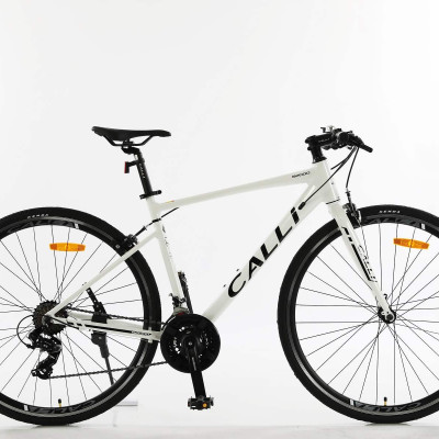 Xe đạp thể thao CALLI S2000 Khung nhôm không mối hàn, phanh C nhôm, phù hợp với người cao từ 1m48 trở lên