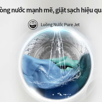 Máy giặt Hisense Inverter Pro 10.5 kg WF105N1 Giặt hơi nước diệt khuẩn, bảo hành 3 năm - HÀNG CHÍNH HÃNG