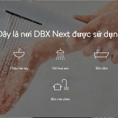 Máy nước nóng tức thì E-comfort DBX Next - Hàng chính hãng 