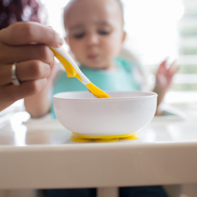 [ TF011 ] Bộ 2 thìa ( muỗng ) ăn dặm đầu mềm dành cho nướu nhạy cảm - Dr.Brown