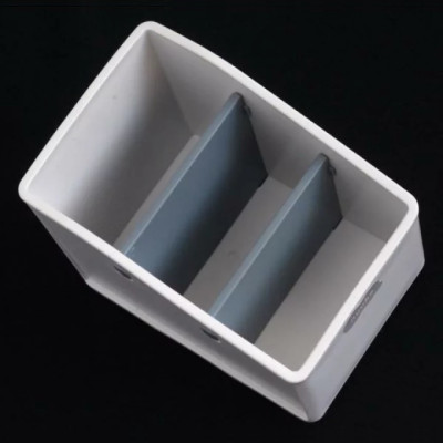 Khay đựng đồ dùng văn phòng 03 ngăn Neuube - Xám xanh - Hàng Nội Địa Nhật Bản