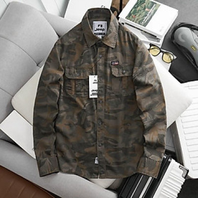 Áo sơ mi phong cách chiến thuật_dã ngoại