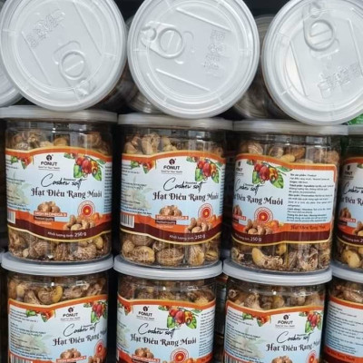 Hạt Điều vỏ lụa loại A Bình Phước (hũ 250gr)