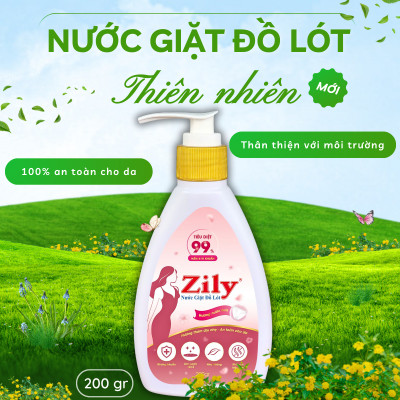 Nước Giặt Zily Chai 200gr ( 20 Chai/Thùng )