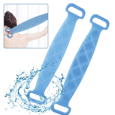 Đai Chà Lưng Silicon Massage Thư Giản Khi Tắm Dùng Cho Mọi Gia Đình - Giao Màu Ngẫu Nhiên