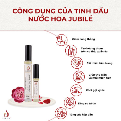GOOD GIRL BY JUBILÉ - Tinh dầu nước hoa Pháp Nữ Minisize Dạng lăn 3ml Thơm Lâu, Sang Trọng, Quyến Rũ