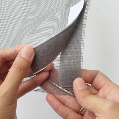 Miếng dán xé có keo bản 2.5cm, velcro tape/ khóa nhám (1 set)