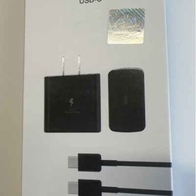 Bộ dây & củ sạc nhanh Samsung 45W Type-C cho Galaxy Note10 Plus, S20 Ultra và các dòng điện thoại khác – Hàng Chính hãng