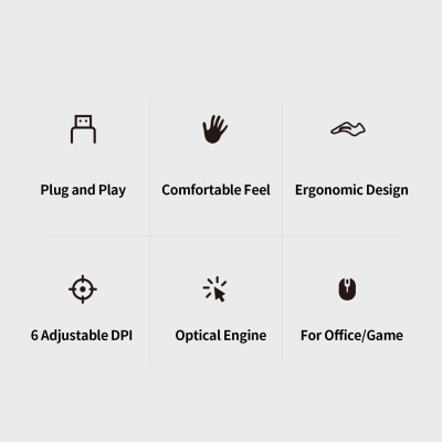 DEEPSKY BG90 Chuột sạc không dây hai chế độ BT5.0 + 2.4G với 6 DPI có thể chơi game trong văn phòng - màu vàng