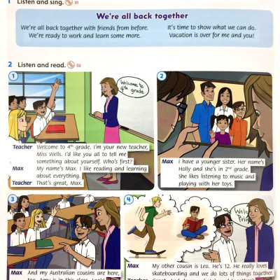 AM F & F 4: STUDENT BOOK