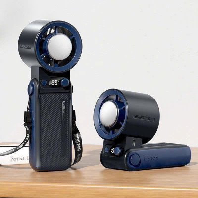 Quạt Mini JF168 Pin 6.000mAh Hàng chính hãng