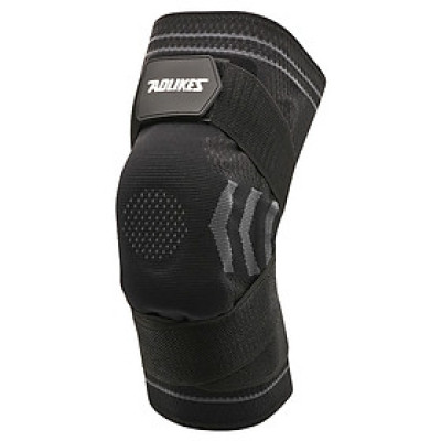 Đai bảo vệ đầu gối AOLIKES A-7731 trợ lực khớp gối với lò xo silicone đàn hồi sport knee protector
