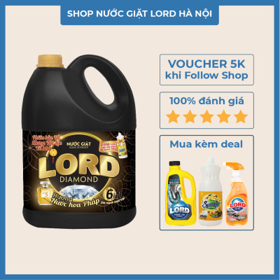 Nước giặt Lord Diamond 3.5kg hương nước hoa Pháp