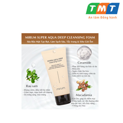 [HÀNG CHÍNH HÃNG] Sữa Rửa Mặt Mirum