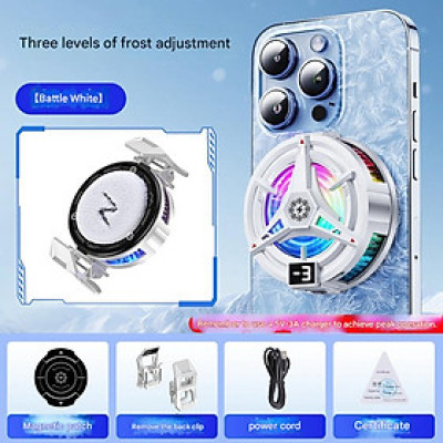 Tản nhiệt sò lạnh Led TL07 Gaming siêu mát cho điện thoại hàng nhập khẩu