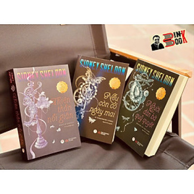 BỘ 3 TÁC PHẨM SIDNEY SHELDON: THIÊN THẦN NỔI GIẬN, NẾU CÒN CÓ NGÀY MAI, NGƯỜI ĐÀN BÀ QUỶ QUYỆT – Sidney Sheldon – Huy Hoang Bookstore – NXB Văn Học
