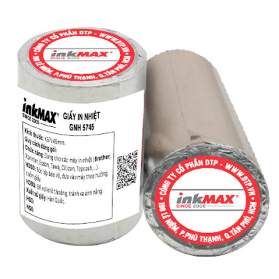 (Combo 50 cuộn)  Giấy in nhiệt K57x45 - Giấy in Bill K57 - Giấy in hóa đơn K57 - Dùng cho các dòng máy in: XPRINTER, EPSON, BIXOLON, COGNITIVE, BIRCH, YAMAFUJI,C USTOM, SUPER PRINTER, TOPCASH, ANTECH, DATAPRINT, APOS, TAWA PRP, ATP
