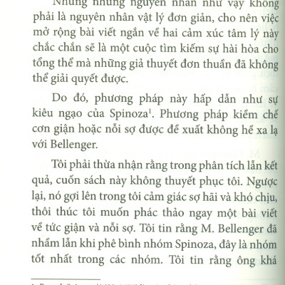Cách Kiềm Chế Cơn Giận Và Nỗi Sợ - A. J. Bellenger; Phan Thị Bích Lệ dịch