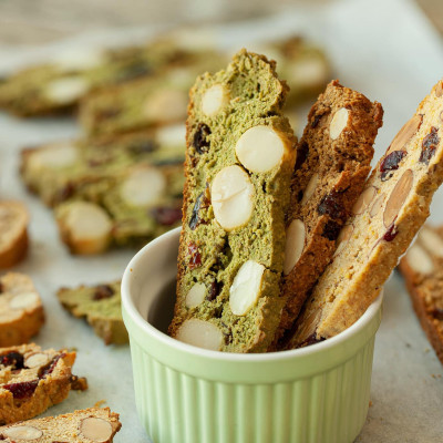 Bánh Biscotti nguyên cám 3 vị mix hạt dinh dưỡng nhập khẩu / Ăn kiêng lành mạnh, bổ dưỡng, phù hợp eat clean