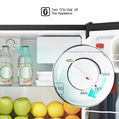 Tủ lạnh Mini Bar Hisense 45 Lít HR05DB tiết kiệm điện, thiết kế gọn nhẹ, bảo hành 24 tháng - HÀNG CHÍNH HÃNG