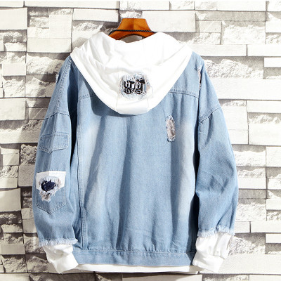 áo khoác jean nón nỉ