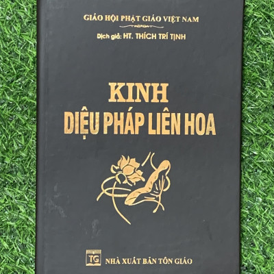 Sách - Combo 2 Quyển Kinh: Kinh Địa Tạng Bồ Tát Bổn Nguyện Trọn Bộ (bìa da) + Kinh Diệu Pháp Liên Hoa ( Bìa da)