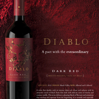 Rượu vang đỏ Chile Diablo Dark Red