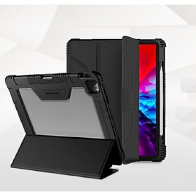 Bao da siêu chống sốc cho iPad Pro 12.9 2020 hiệu Nillkin có ngăn đựng bút - Hàng chính hãng