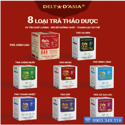 TRÀ NHÀU Dạng Túi Zip –  Delta D
