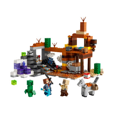 LEGO MINECRAFT 21263 Đồ Chơi Lắp Ráp Hầm Mỏ Vùng Hoang Mạc (538 chi tiết)