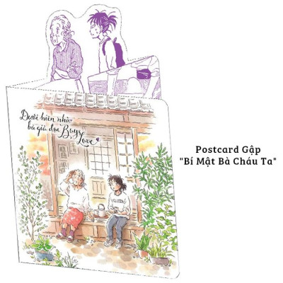 Dưới Hiên Nhà Bà Già Đọc Boys Love - Tập 4 - Tặng Kèm Postcard Gập "Bí Mật Bà Cháu Ta" - Thiết Kế Độc Quyền Cho Thị Trường Việt Nam