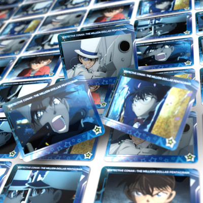 Bộ Thẻ Sưu Tập Thám Tử Lừng Danh Conan Movie 27 - Character in Action : Ngôi Sao 5 Cánh 1 Triệu Đô - Phiên Bản Giới Hạn (5 Cards Ngẫu Nhiên/Túi)