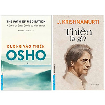 Combo 2 cuốn : Đường Vào Thiền Và Thiền Là Gì? (combo) - FN
