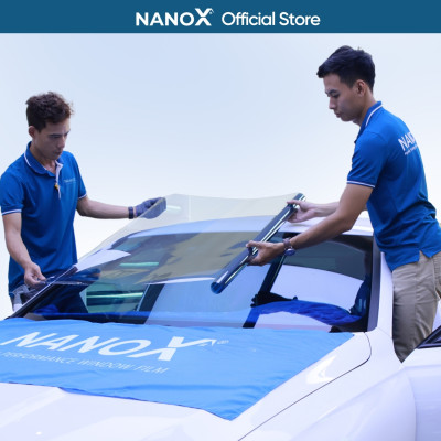 Phim cách nhiệt kính lái ô tô chống nắng nóng, giảm chói, tầm nhìn sáng rõ NanoX