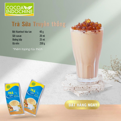 Trà sữa hòa tan Maya Hazelnut (hạt dẻ) - Túi 1 kg