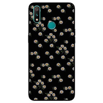 Ốp Lưng in cho Realme 3 Pro Mẫu Tiểu Tiết Hoa Cúc - Hàng Chính Hãng