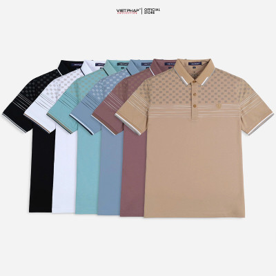 Áo Polo Nam VIỆT PHÁP Form Luxury – Thun Cá Sấu Lạnh, lịch lãm, sang trọng 35834