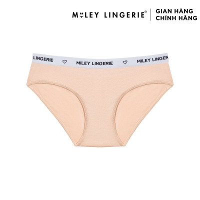 Bộ Đồ Lót Cotton Không Gọng Mút Mỏng Lưng Logo Being Me Miley Lingerie