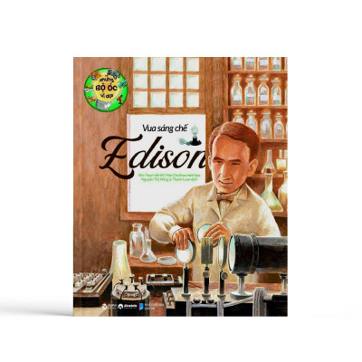 Sách - Những Bộ Óc Vĩ Đại: Vua Sáng Chế Edison 65K