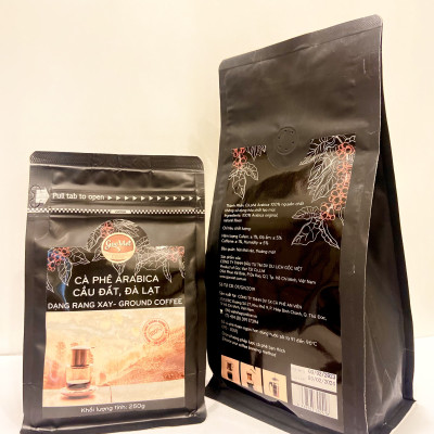 Cà phê Arabica Cầu Đất, Đà Lạt- 100% cà phê nguyên chất 250 g