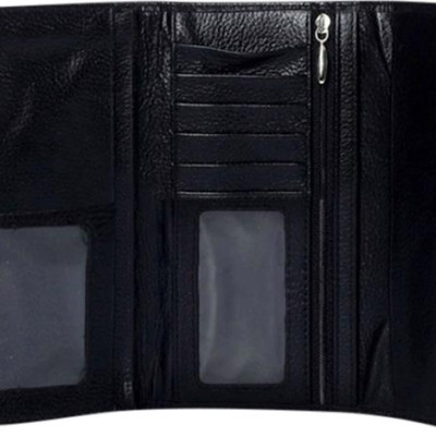 Ví Nữ Huy Hoàng HT3126 (9.5 x 19 cm) - Đen