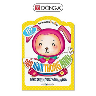 Sách - Dán Hình Thông Minh - Dành Cho Các Bé Từ 3 Đến 6 Tuổi - Tập 2 - Đông A