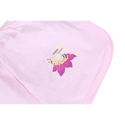 Sơ sinh - Quần sơ sinh ngắn thể thao màu in BABIBOO-BB29