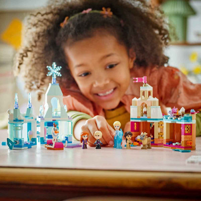 Đồ Chơi Lắp Ráp: Lâu Đài Mini Của Arendella Và Elsa LEGO DISNEY PRINCESS 43278 (306 chi tiết)
