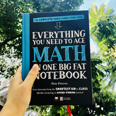 Sách Everything You Need To Ace Maths And Science Big Fat Notebooks ( Combo 2 Cuốn Sổ Tay Toán Học Và Sổ Tay Khoa Học Bản Tiếng Anh ) - Tổng Hợp Kiến Thức Toán Học Và Khoa Học Từ Lớp 4 Đến Lớp 9 - Á Châu Books, Bìa Cứng, In Màu