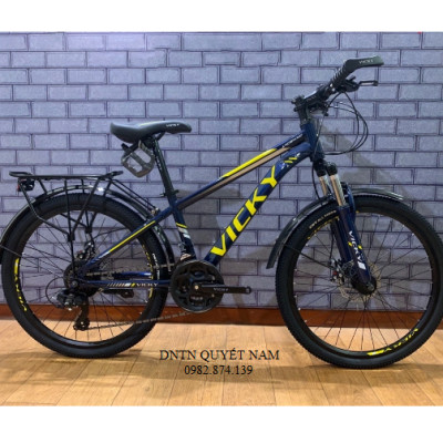 Xe đạp địa hình Vicky cỡ bánh 24 VIC24XC - Hàng chính hãng