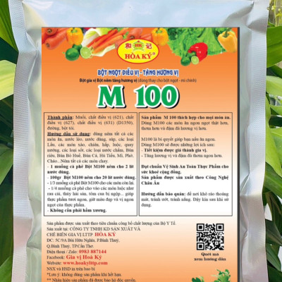 Bột ngọt bột nêm điều vị tăng hương vị M100 Hoà Ký 1kg