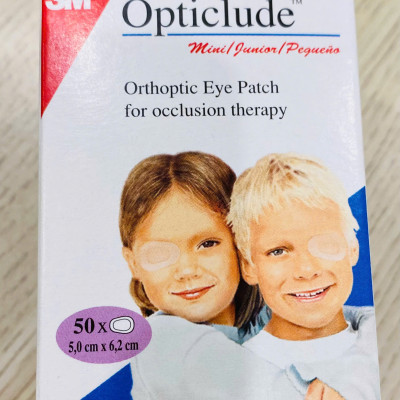 Combo 3 hộp băng dán mắt tập nhược thị 3M Nexcare cỡ bé 1537 cho trẻ dưới 4 tuổi, 50 miếng/hộp ( bao bì mới)