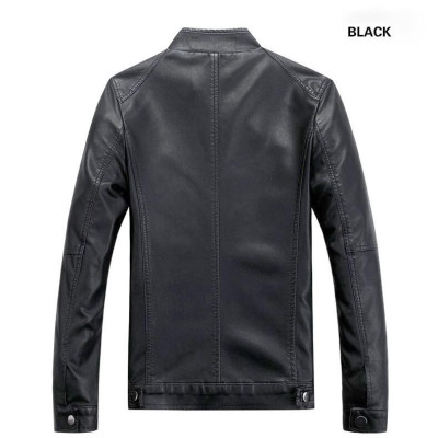 ÁO KHOÁC DA NAM LÓT LÔNG AD24