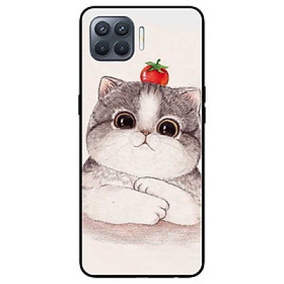 Ốp lưng dành cho Oppo A93 - F17 Pro mẫu Mèo Và Cà